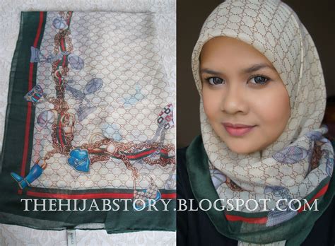 gucci hijab tutorial|gucci scarf price.